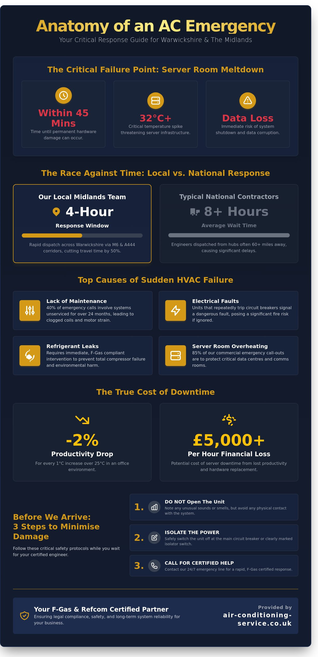 Emergency AC Repair Near Me: Fast 24/7 Cooling in Warwickshire & Midlands