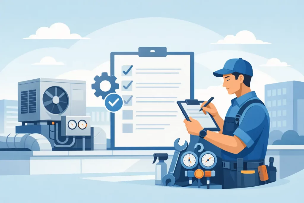 Commercial Air Conditioning Maintenance Checklist