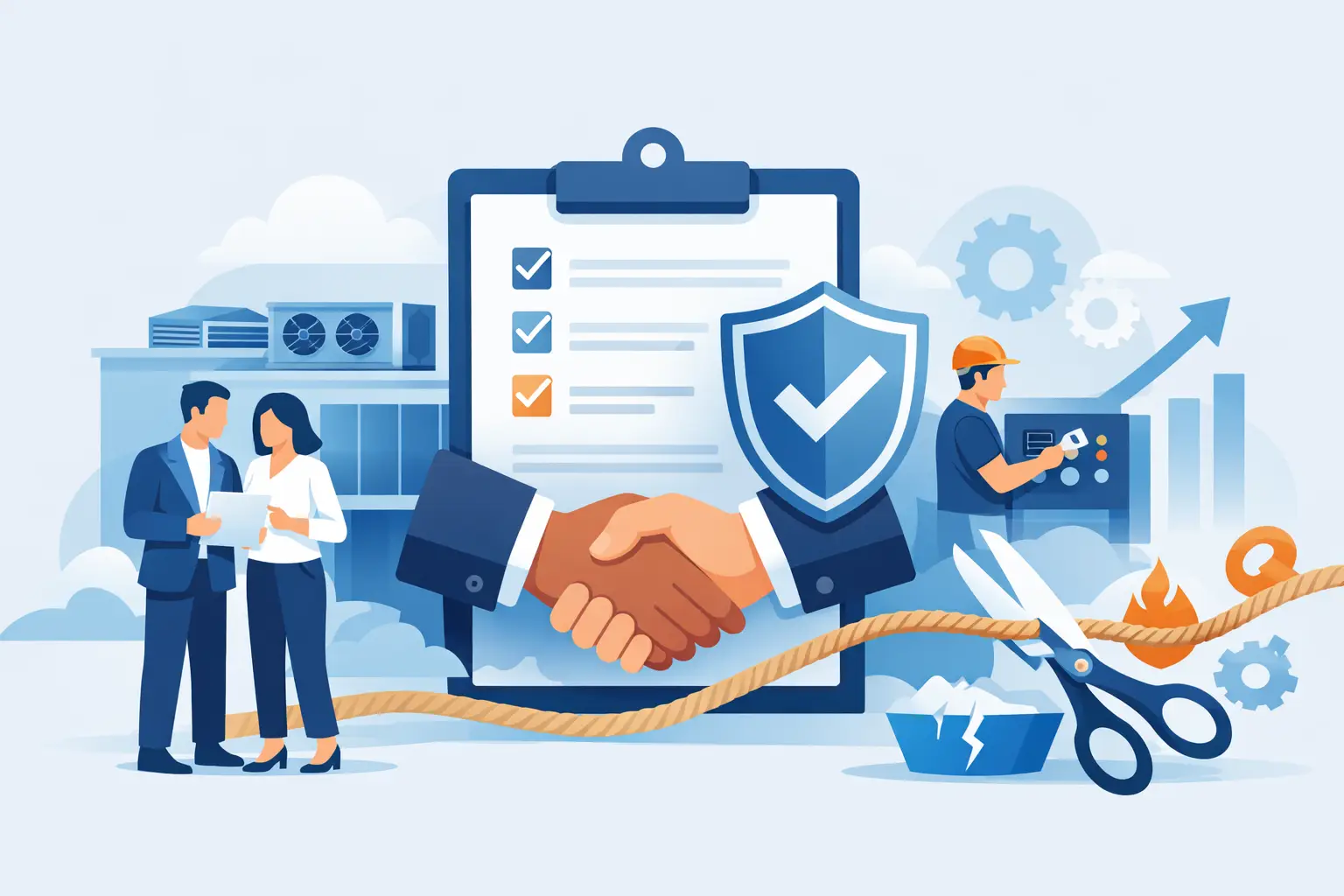 Commercial HVAC Contracts That Cut Risk