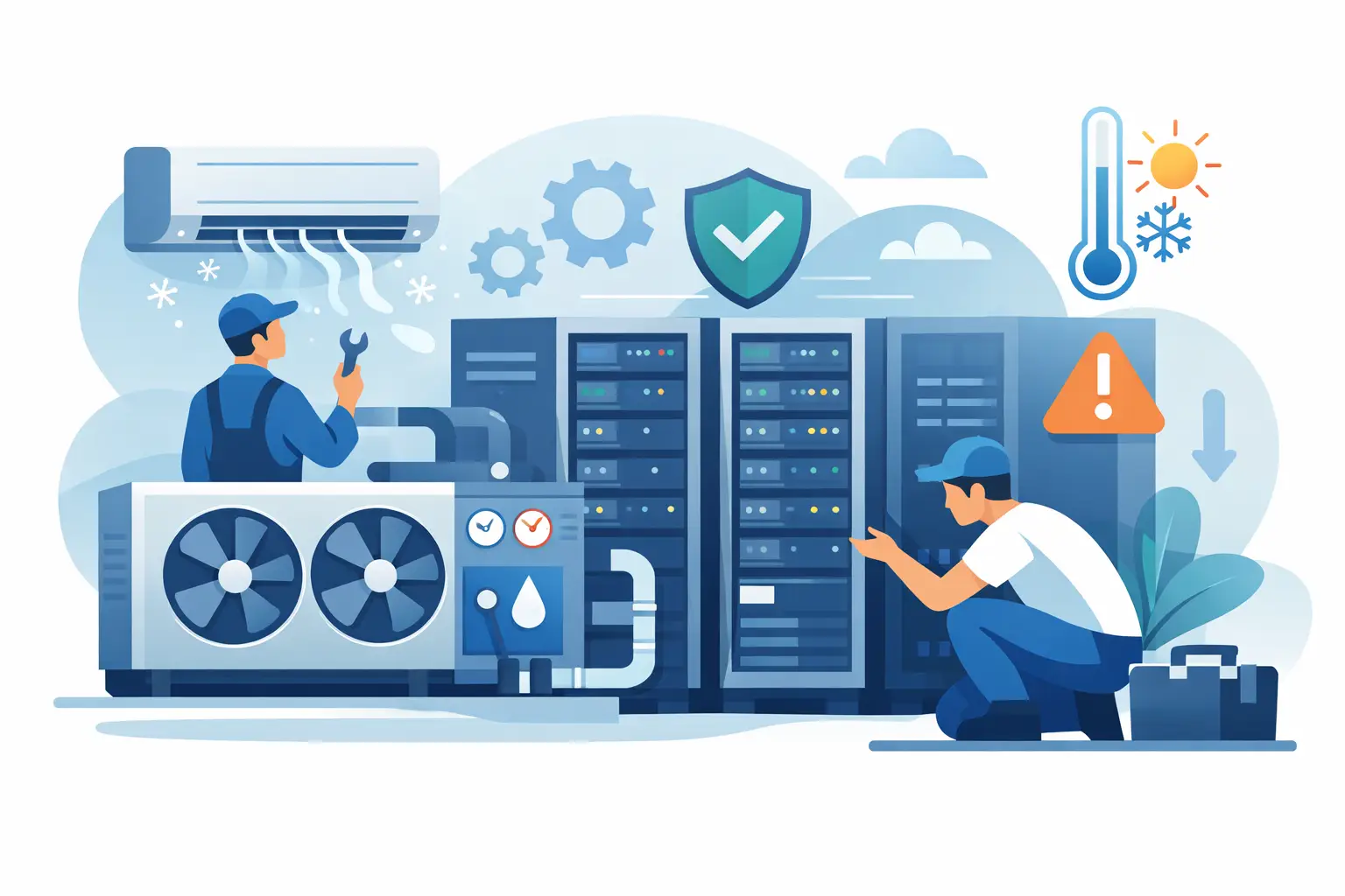 Data Centre Cooling Maintenance That Prevents Downtime