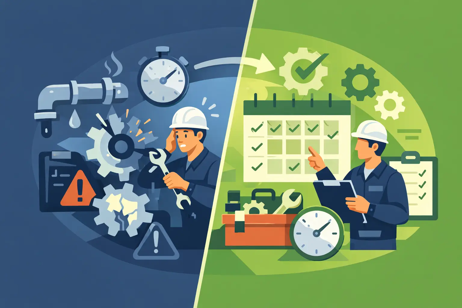 Reactive vs Planned Maintenance Explained