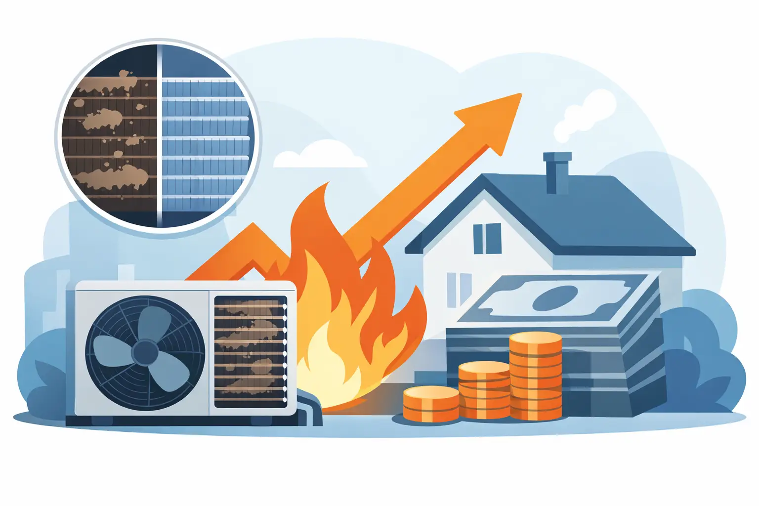 Can Dirty Coils Raise Bills? Yes - Here's How