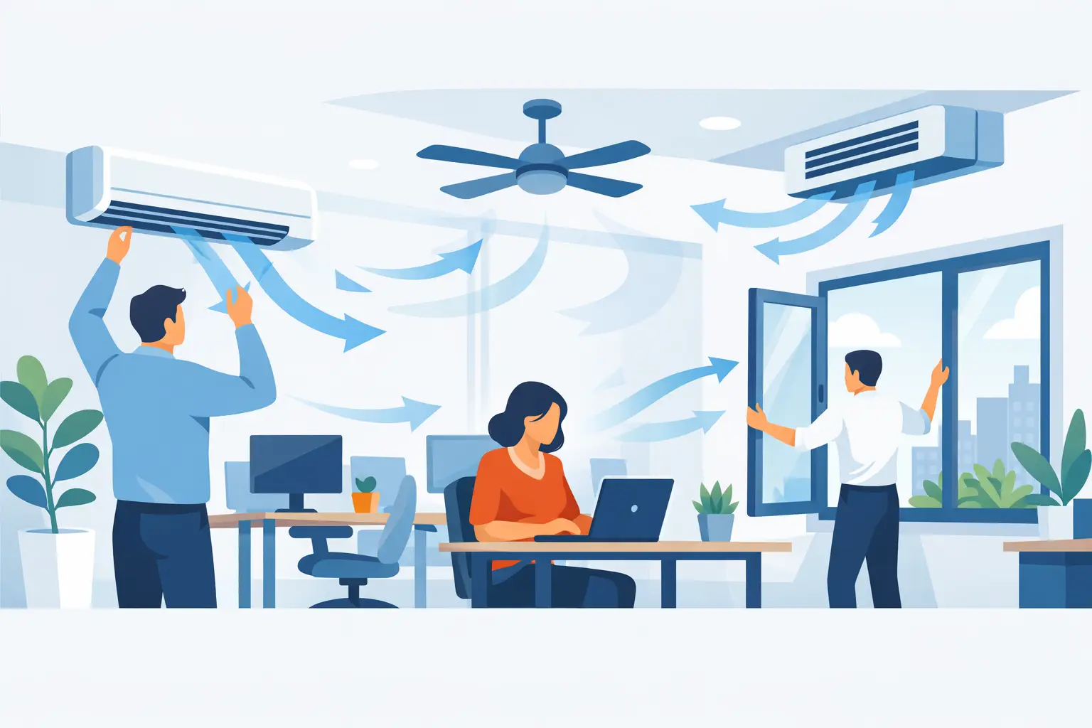 How to Improve Office Airflow Properly