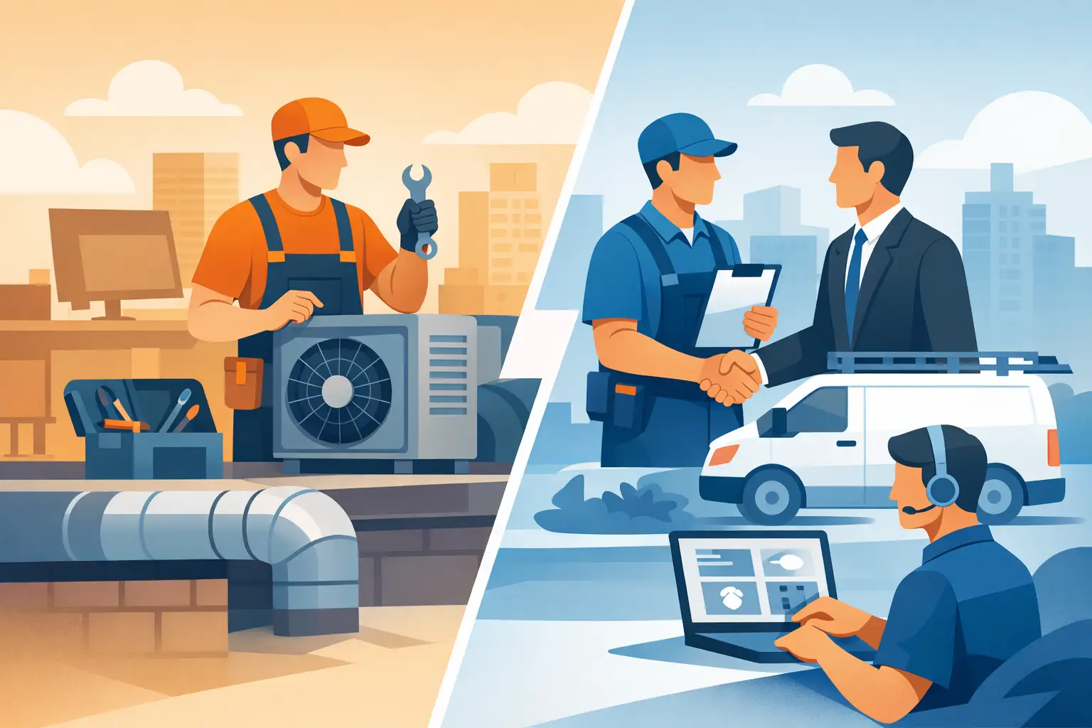 In House vs Outsourced HVAC Maintenance