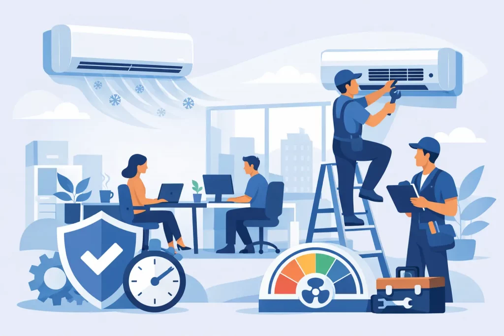 How to Reduce Aircon Downtime at Work