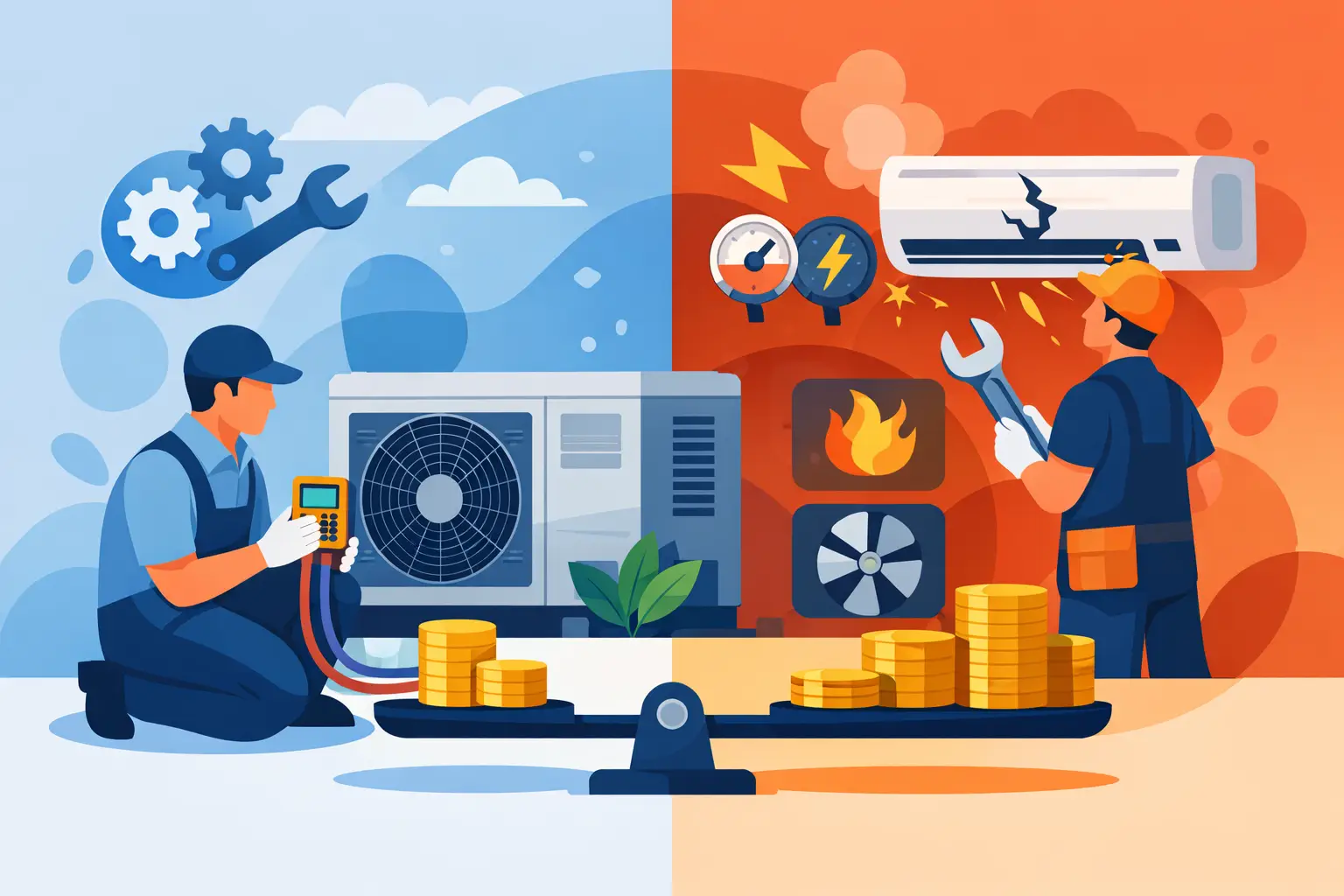 HVAC Maintenance vs Repair: Which Costs Less?