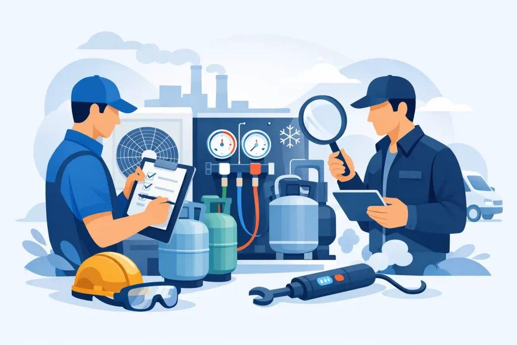How to Prepare for F-Gas Inspection Visits