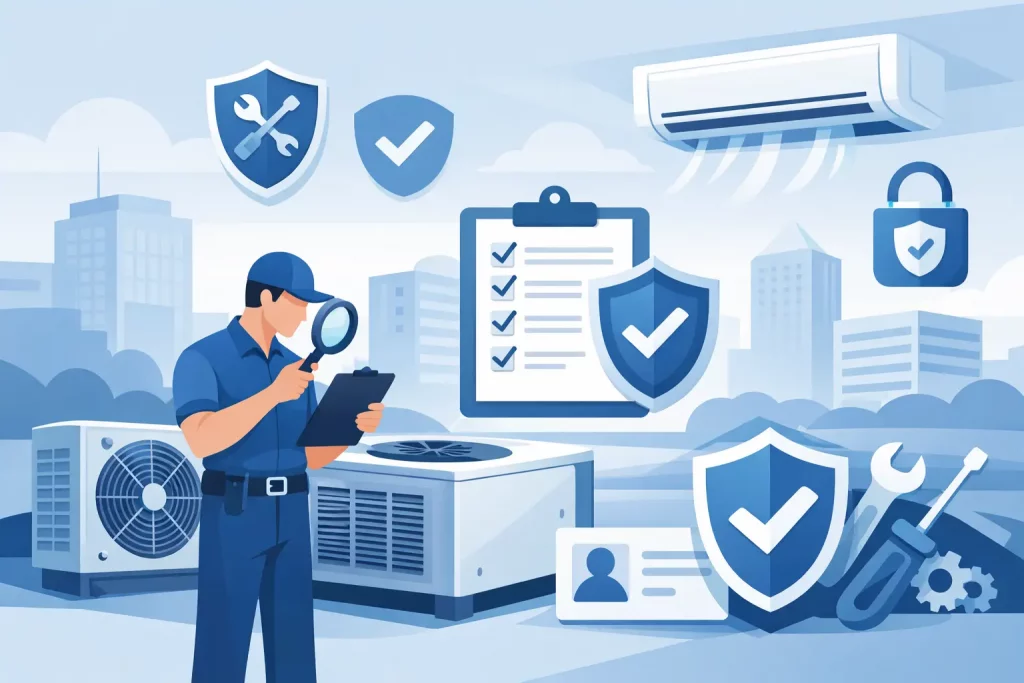How to Protect Aircon Warranty on Commercial Sites