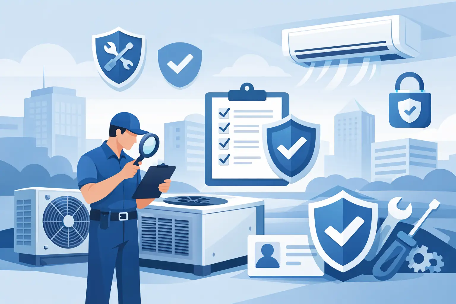 How to Protect Aircon Warranty on Commercial Sites