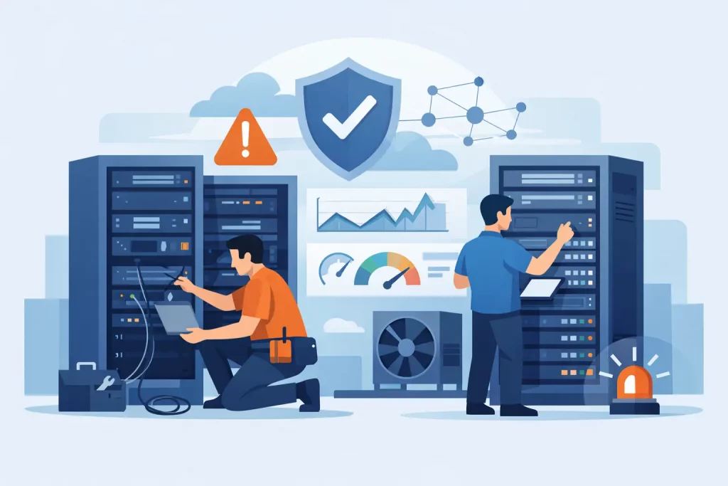 Server Room Maintenance Case Study on Preventing Downtime