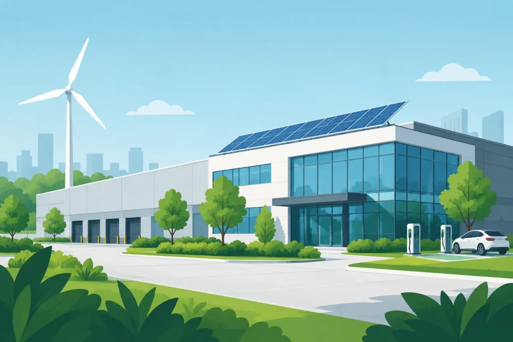 Building Decarbonisation for Commercial Sites