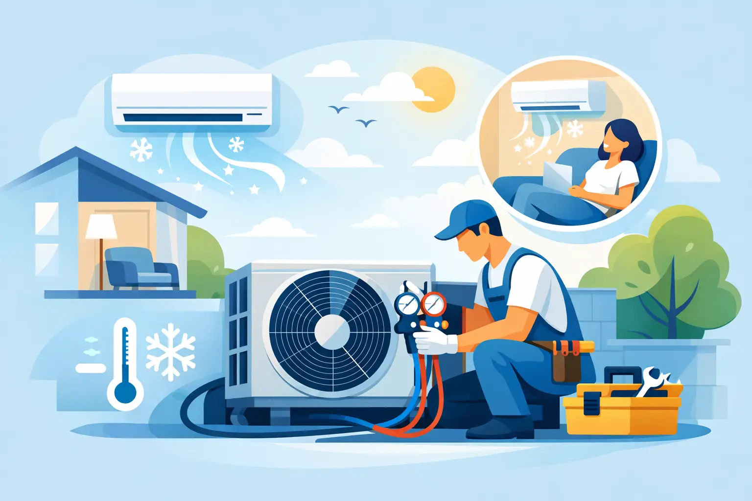 Residential Air Conditioning Servicing That Works