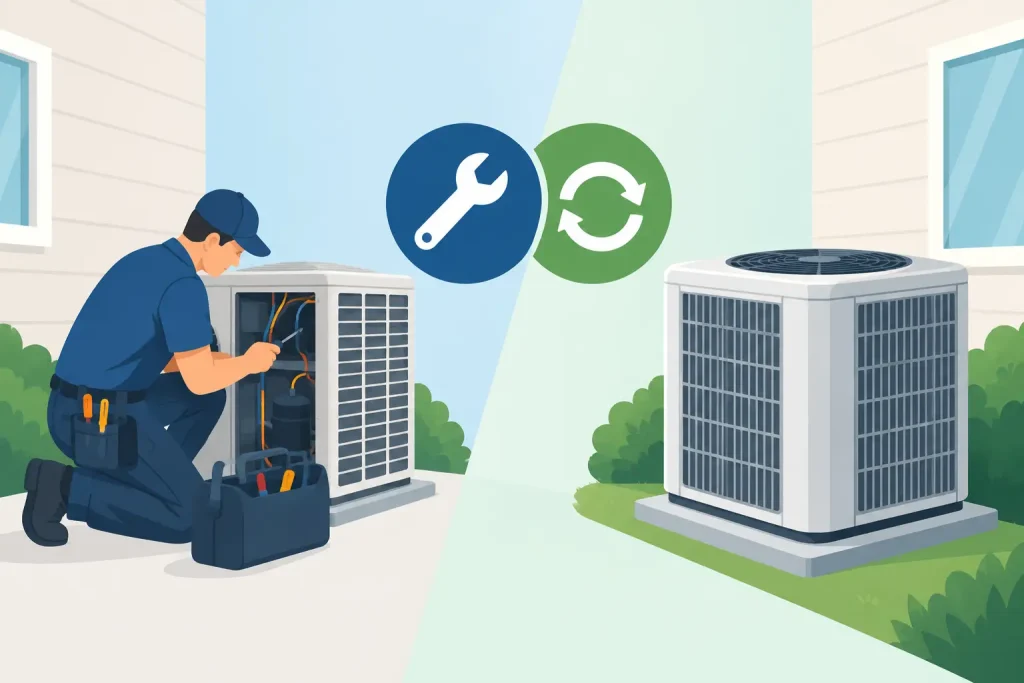 Repair Versus Replacement Air Conditioning Choices
